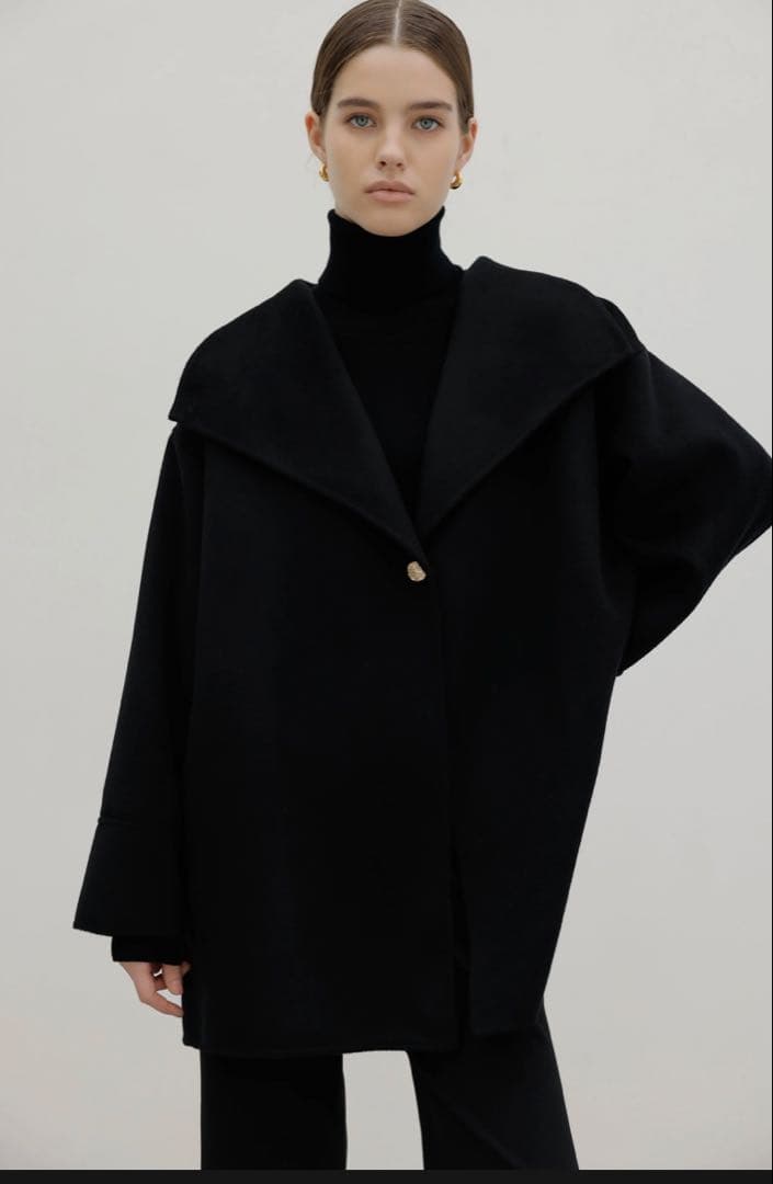 新品】Nae Cashmere Half Coat Na.e ナエコート - メルカリ