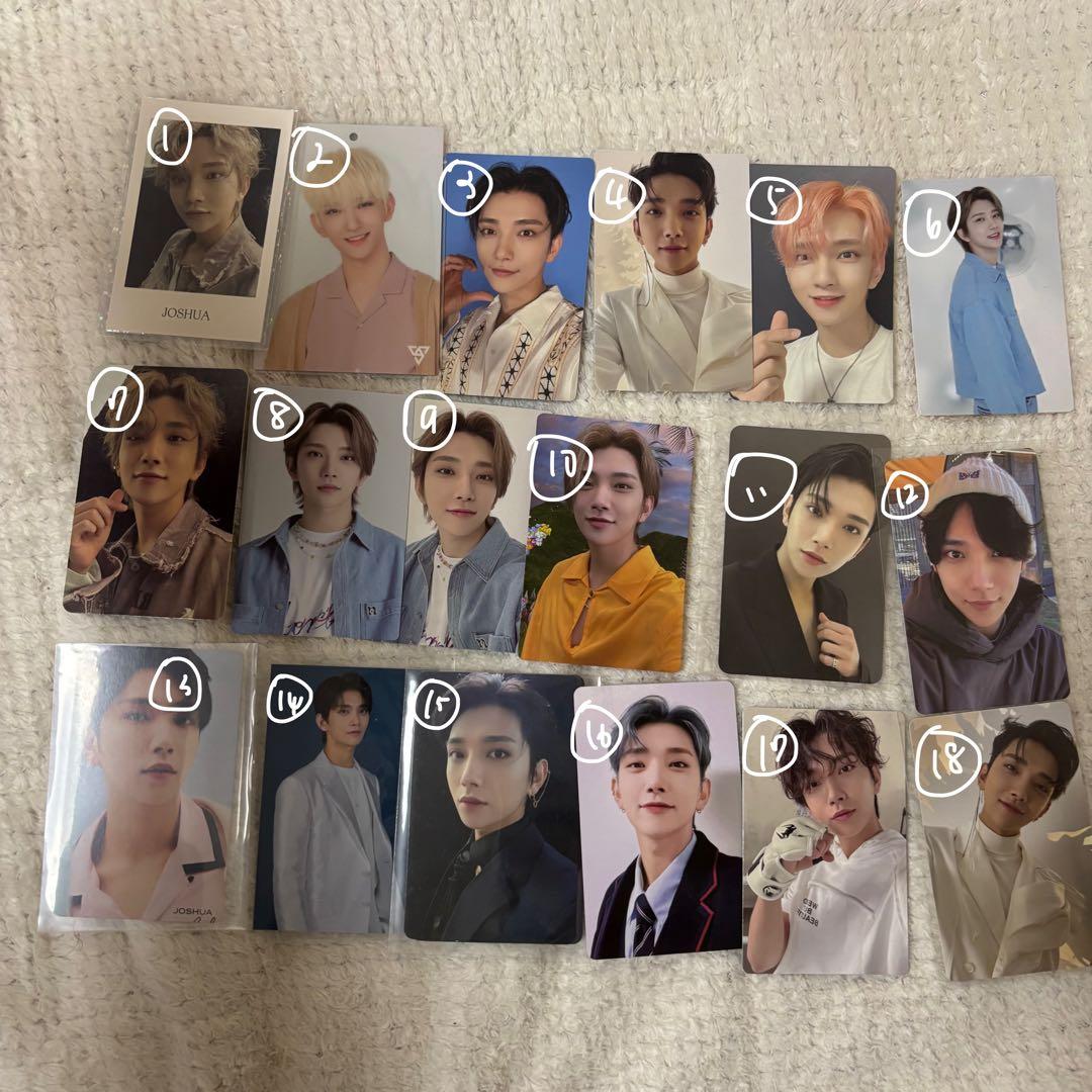 セブチ ジョシュア トレカ100枚 - メルカリ