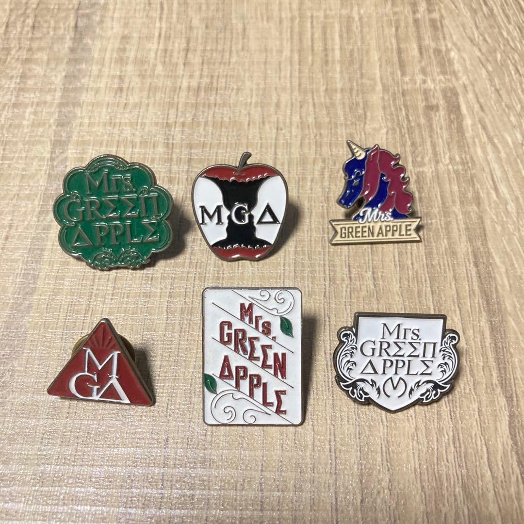 炭*素様 Mrs. GREEN APPLE ピンバッジ ミセスピンズ - メルカリ