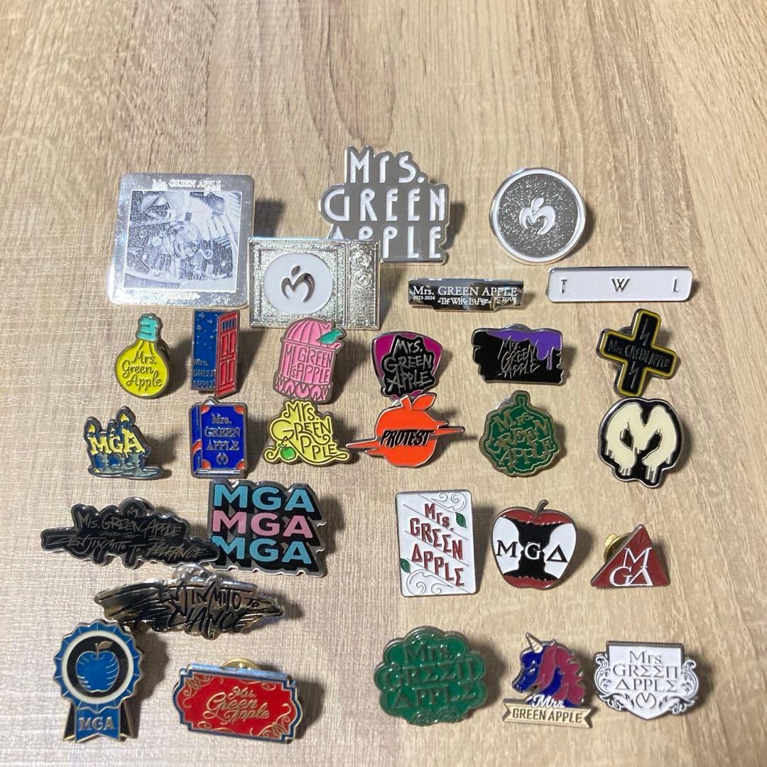 炭*素様 Mrs. GREEN APPLE ピンバッジ ミセスピンズ - メルカリ