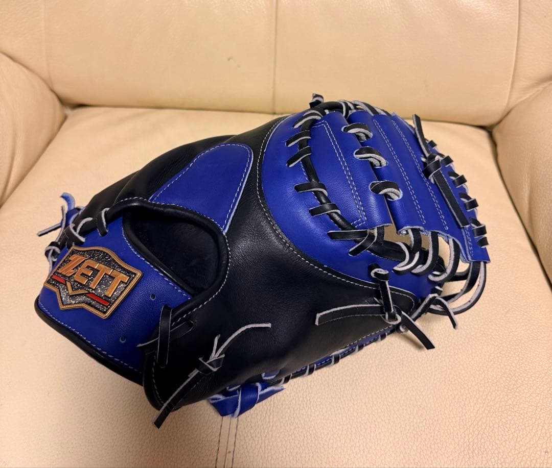 ゼット プロステイタスオーダー軟式ミット ヤクルト中村モデル 型付け