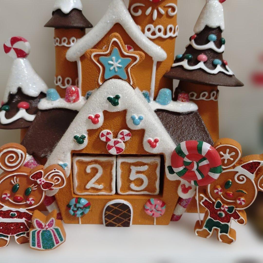 ディズニー クリスマス フィギュア ジンジャーブレッドセット