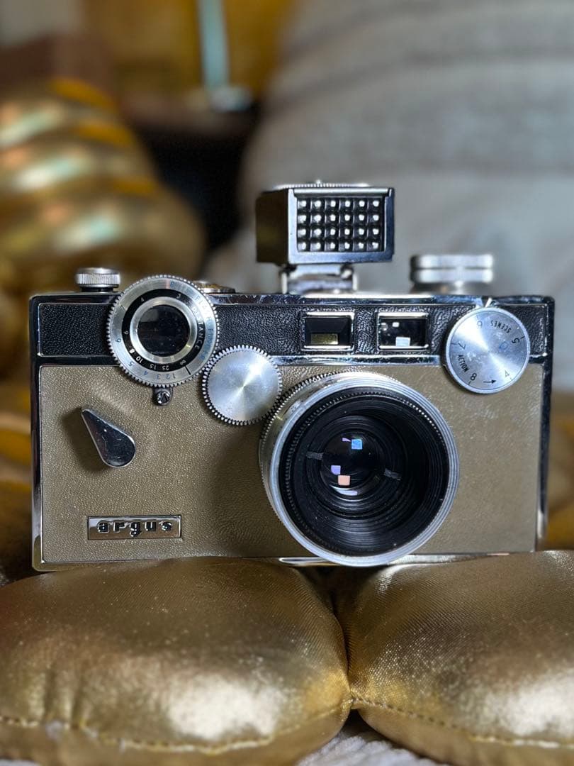 Argus C3 美品 露出計付き 革ケース付 35mm レザーケース付き Argus C3 from 1930's - 1960's [Film c