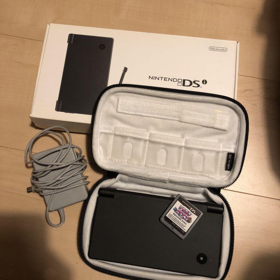 ニンテンドーDSi ブラック+入れ物ケース＋いただきストリート Nintendo Dsi Matte Black Console + 2 Games + Carry Case | eBay