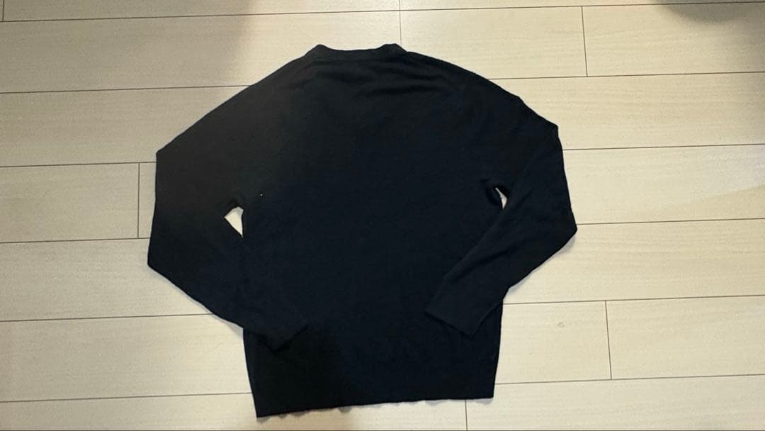 Vintage】90s 00s Vneck Black Knit