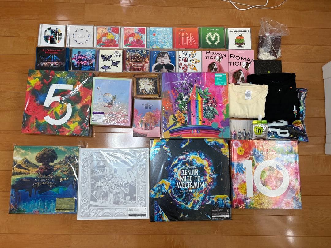 Mrs. GREEN APPLE CD BluRay BOX その他グッズセット 10【10 & ❝Harmony❞ COMPLETE BOX】【CD】【+Blu-ray】【+GOODS