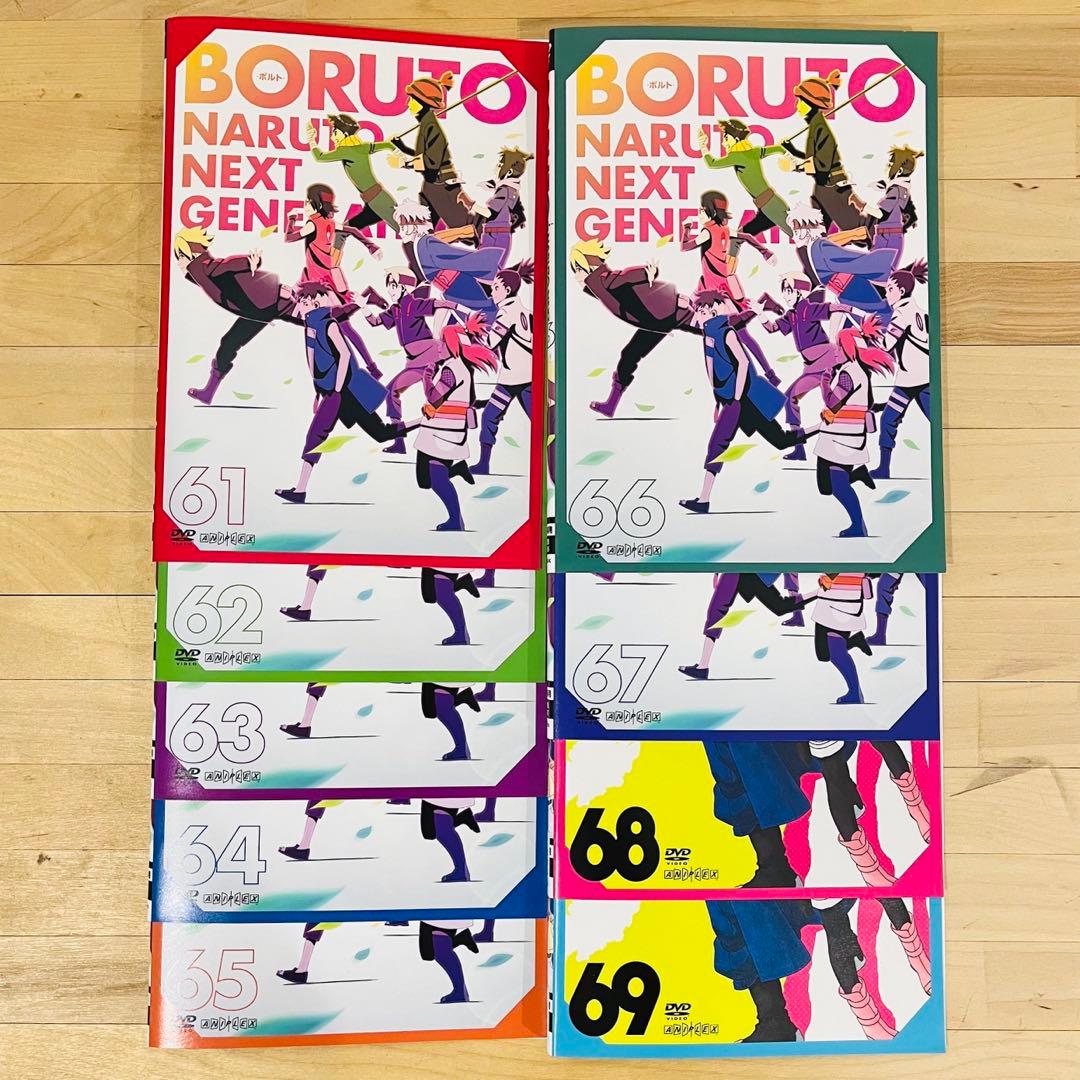 BORUTO ボルト【vol.1-69+劇場版】DVD 匿名配送☆即購入可