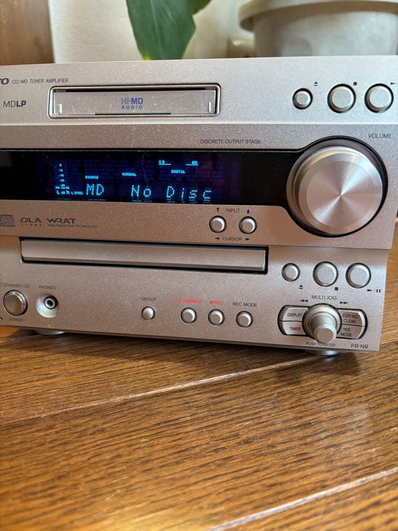 ジャンク品】ONKYO CD MDオーディオ ミニコンポ - メルカリ
