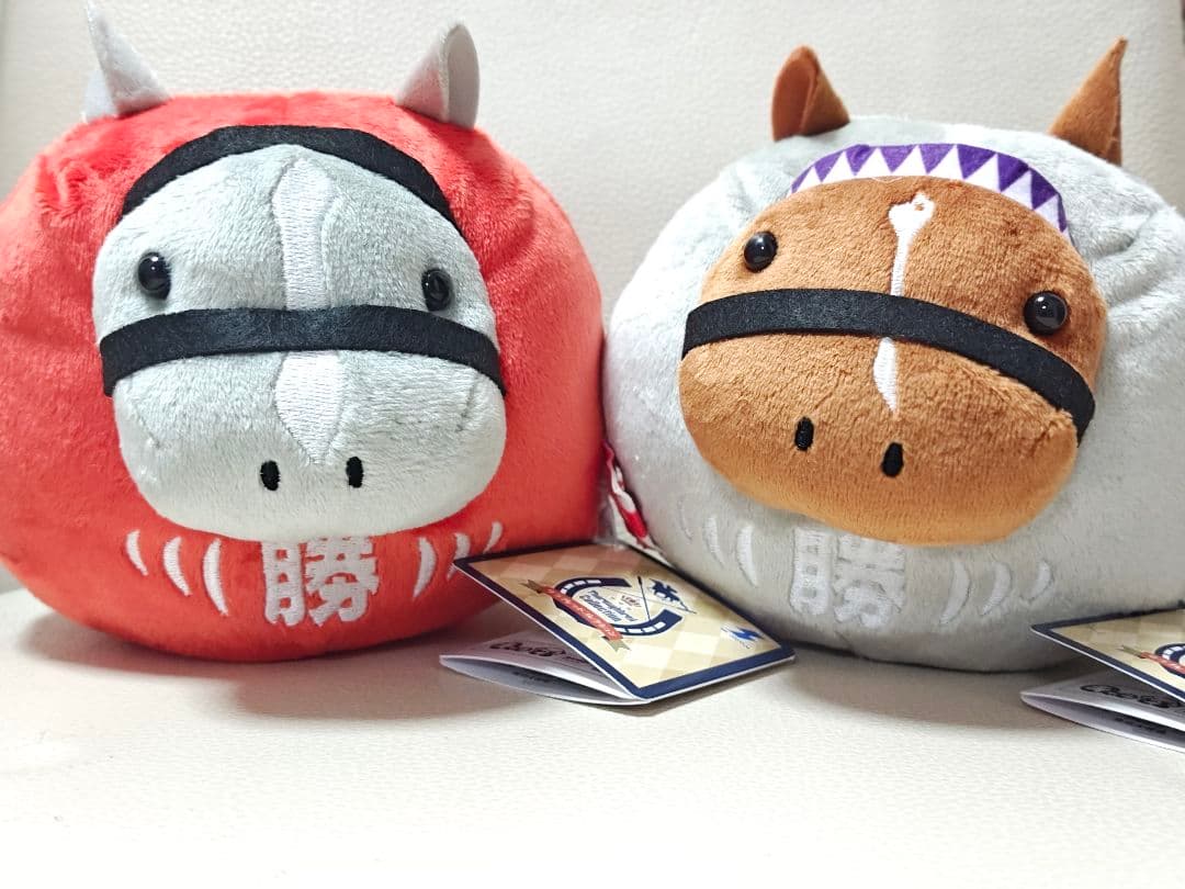 サラブレッドコレクションだるまぬいぐるみ♥ドウデュースゴールド