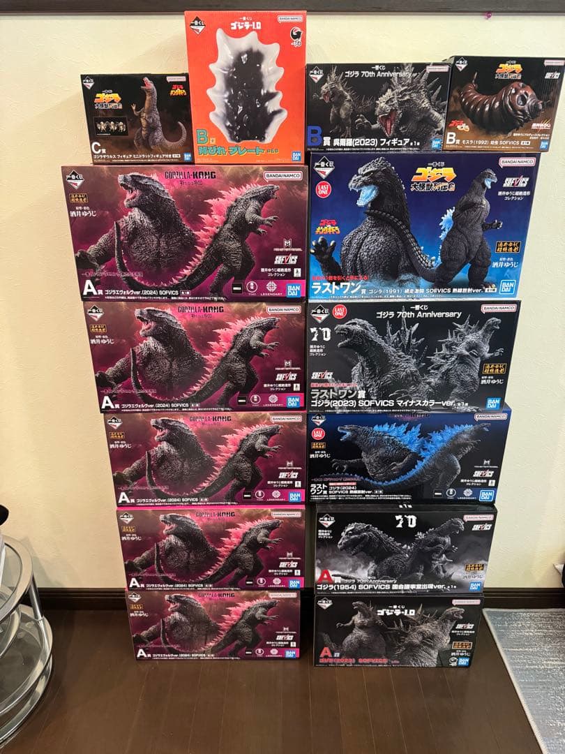 ゴジラ　フィギュア 1番くじ　ラストワン賞　その他　14体 一番くじ ゴジラ×コング 新たなる帝国」のラストワン賞「ゴジラ（2024