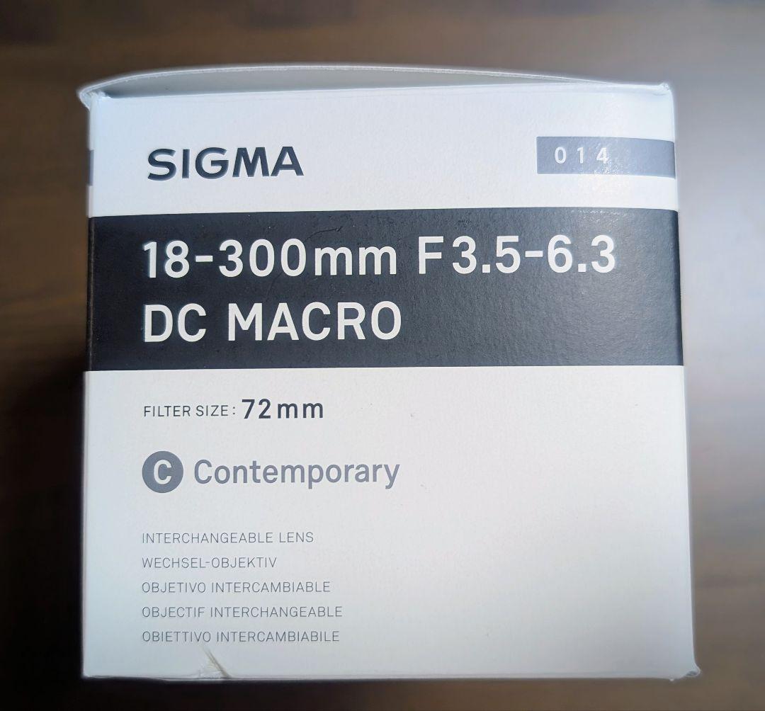 SIGMA 18-300mm F3.5-6.3 / CANON EFマウント用