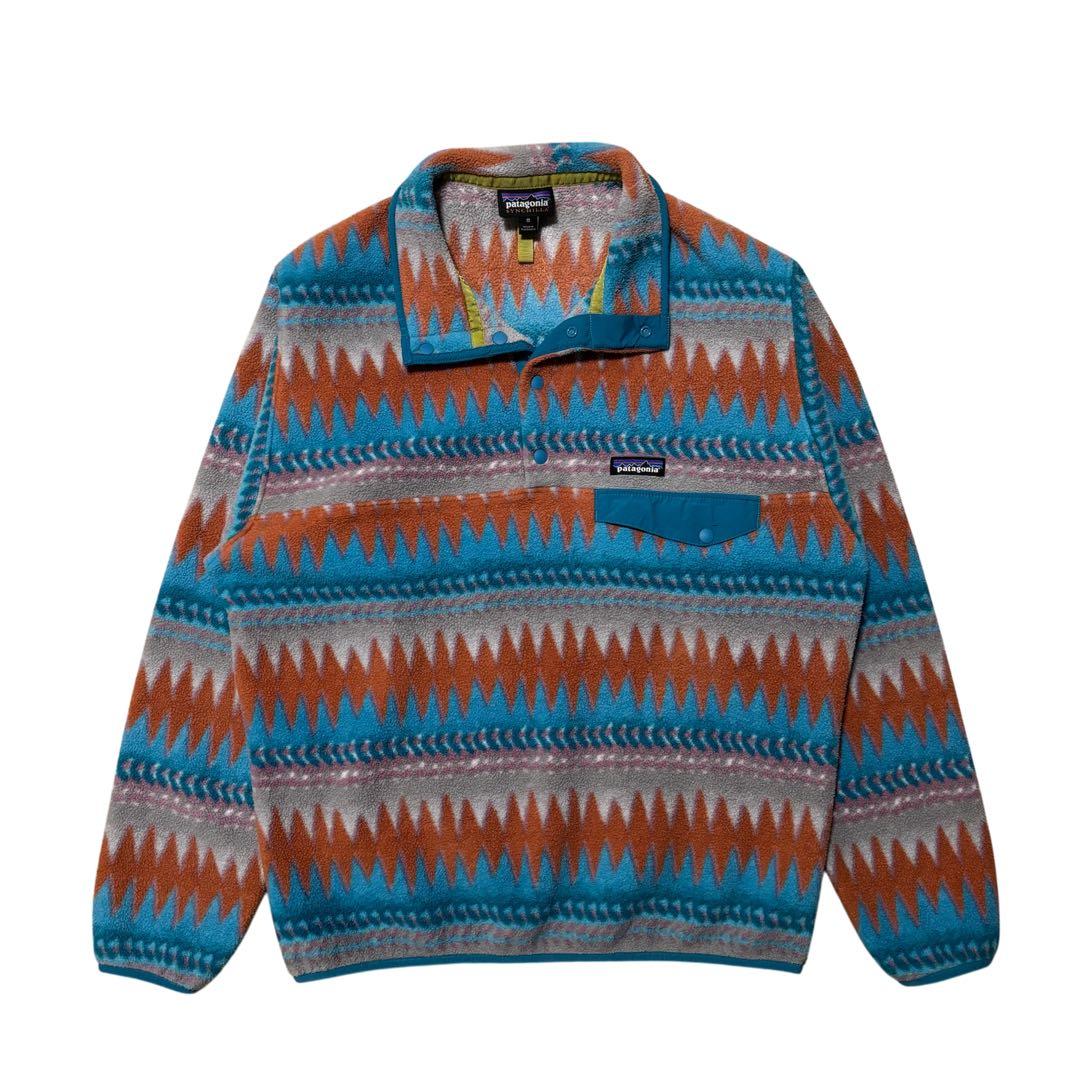 廃盤希少柄！ミネハハ patagonia パタゴニア 総柄 シンチラ スナップT