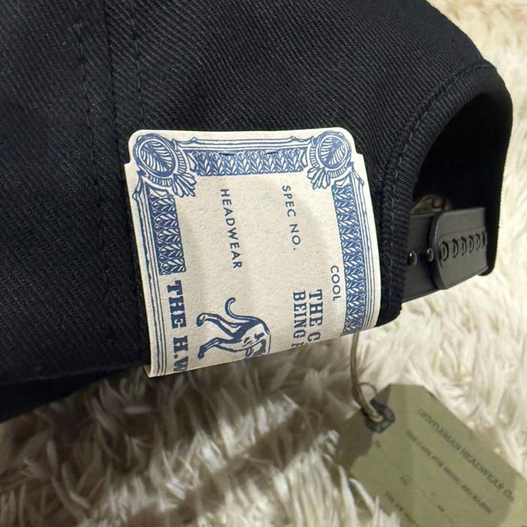 【未使用】THE H.W.DOG & CO. トラッカーキャップ 40 ブラック