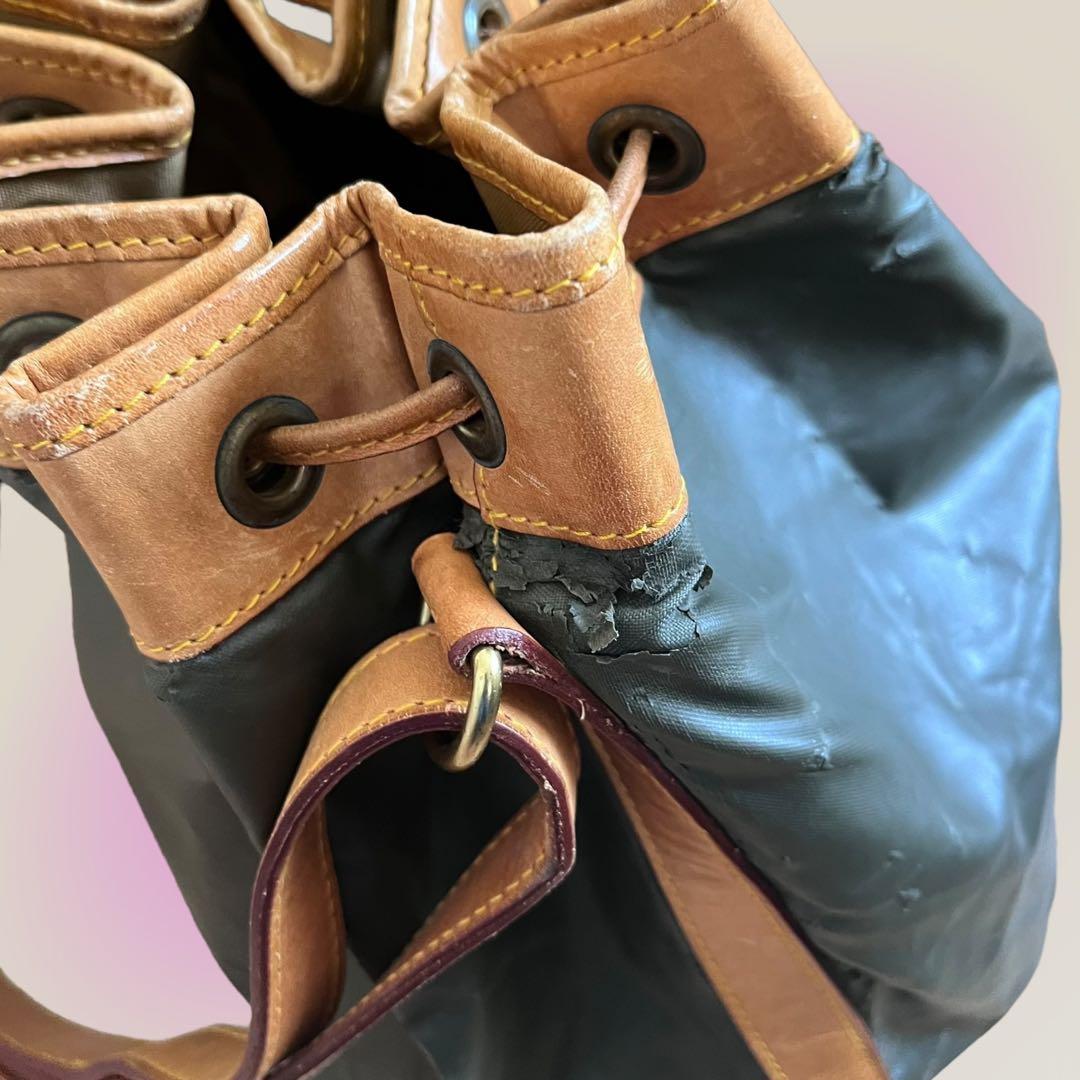 HUNTING WORLD ハンティングワールド 巾着ショルダーバッグ 巾着型