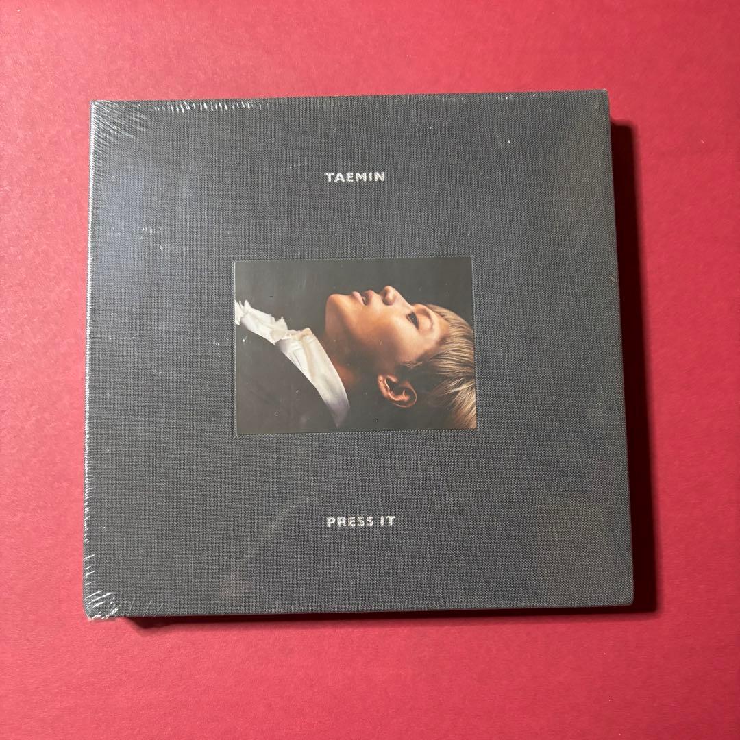 【新品・未開封】SHINEE TAEMIN PRESS IT アルバム テミン SHINee TAEMIN - PRESS IT Solo 1st Album SEALED Rare CD+PHOTOCARD+
