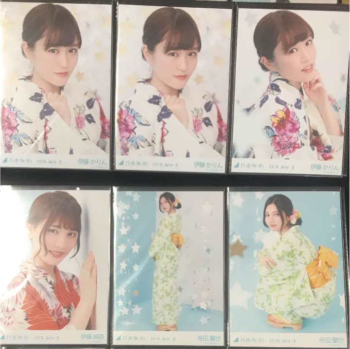 バラ売り 浴衣 2018 生写真