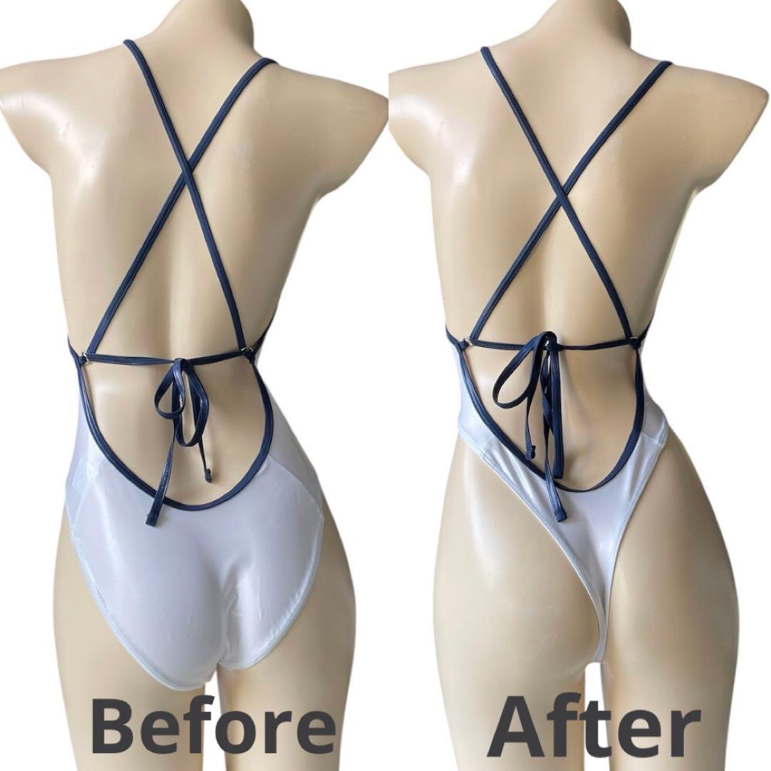 【依頼品】 ハイレグ Tバック 穴あき加工