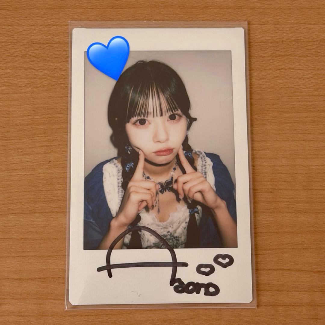 CUTIE STREET 増田彩乃 オン特 サイン入りチェキ CUTIE 増田彩乃