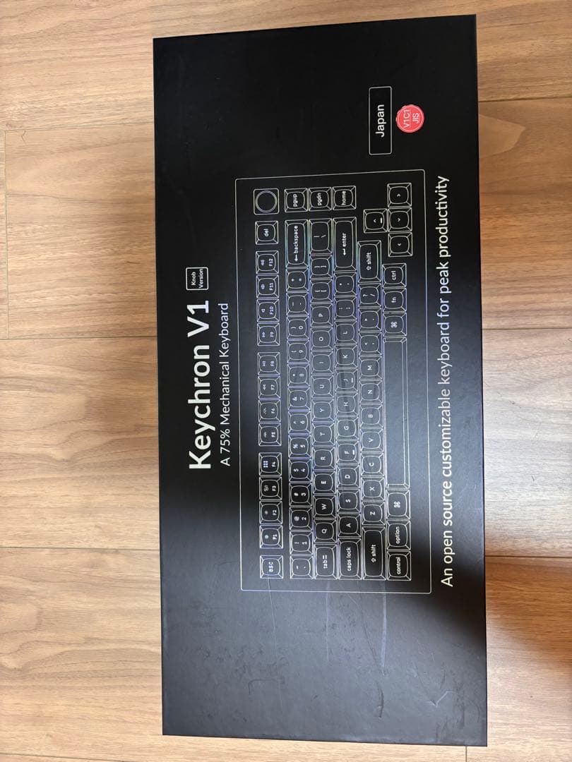 Keychron V1 75% メカニカルキーボード 本体 Amazon.com: Keychron V1 75% Wired Mechanical Keyboard, QMK/VIA