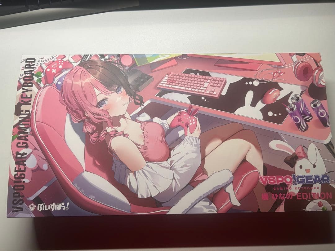ぶいすぽキーボード 橘ひなの VSPO! GEAR ゲーミングキーボード