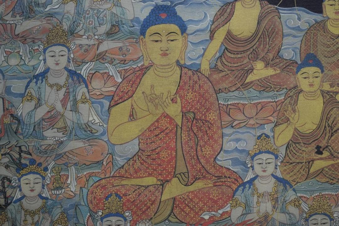 複製/十三佛図/来迎図/工芸/布袋屋掛軸HD-763 複製/昇月/松竹梅/天神図/工芸/布袋屋掛軸HI-748 複製/昇月/松竹梅