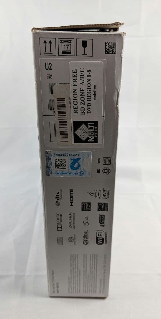 ブルーレイプレーヤー　4Kアップスケール　　BDP-S6700　リージョンフリー