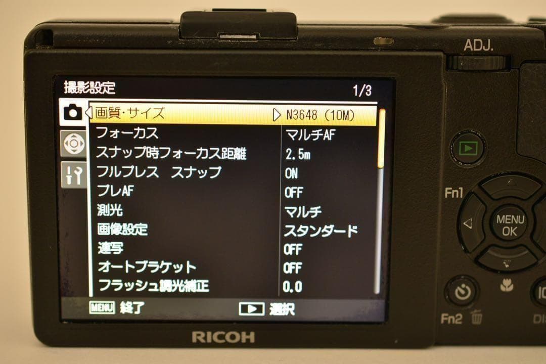 ■ 美品 ■ リコー　RICOH GR DIGITAL III《S数2445回》