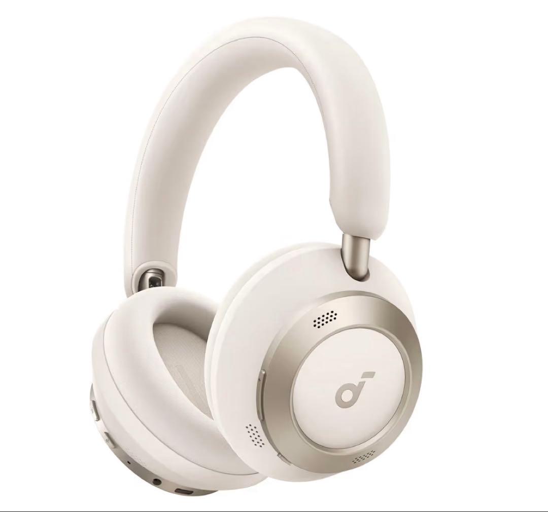 Anker Soundcore Space One Pro ホワイト Amazon.com: Soundcore Space One Pro, FlexiCurve Over-Ear Headphone