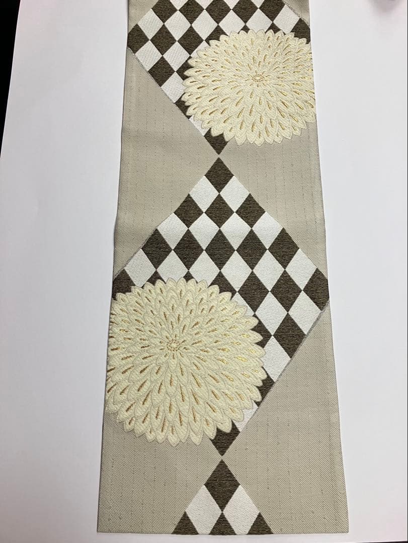 お仕立て上がり名古屋帯 新品未使用品 正絹 西陣織 No.346 - メルカリ