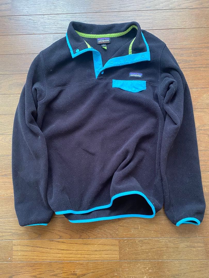 patagonia フリース 黒/青 Patagonia☆メンズ:クラシック.レトロX.ジャケット(New Navy