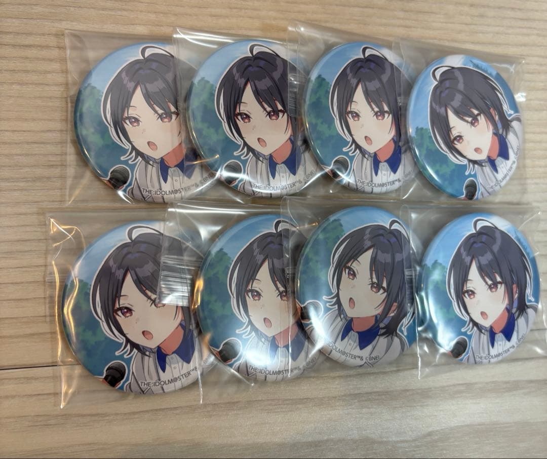 学園アイドルマスター 初星大運動会 真城優 缶バッジ 8個セット - メルカリ