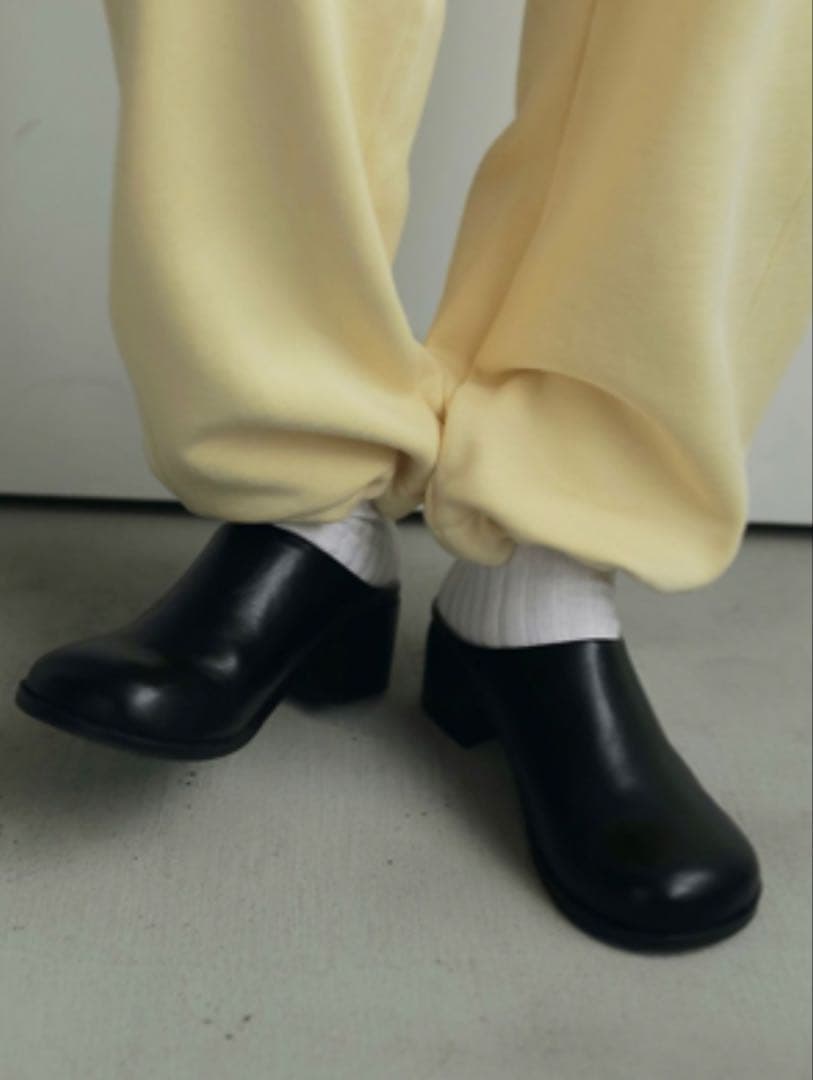 アンヌーク　ブラック サボ ànuke online store（アンヌーク） / Ecoleather SabotEcoleather