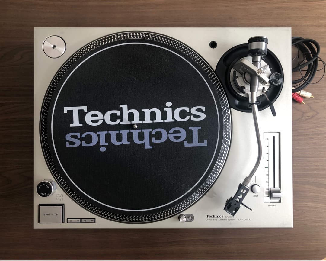 Technics SL-1200MK3D ①｜DJセット販売品｜※単品不可 Technics SL-1200MK3D Set of 2 Unit Direct Drive DJ Turntable