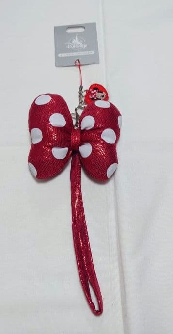 ディズニーストア ミニー リボン ストラップ マルチストラップ - メルカリ