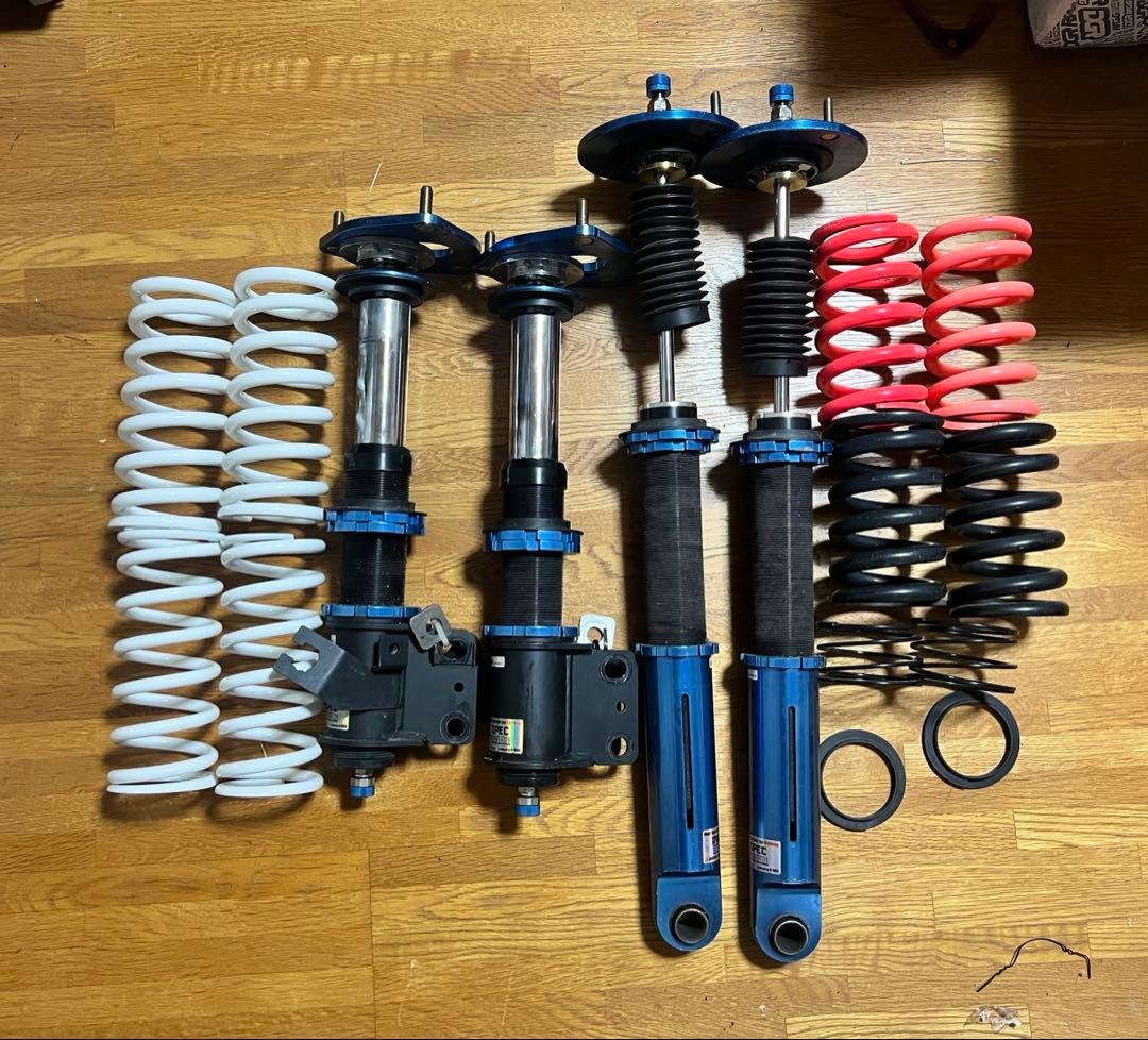 D-max DRIFT SPEC S14/S15 車高調　バネ5組セット D-MAX / DRIFT SPEC サスペンションKIT S14/S15