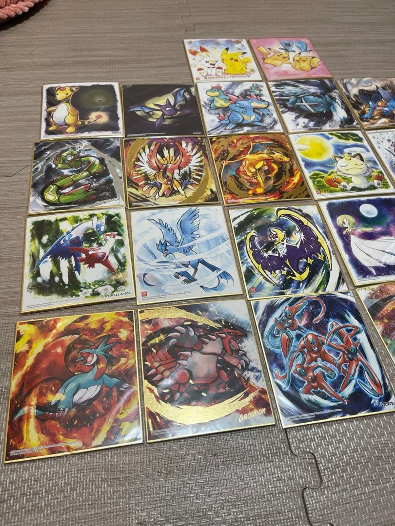 ポケモン色紙アート pokemon art26枚 セット売り 希少 レア