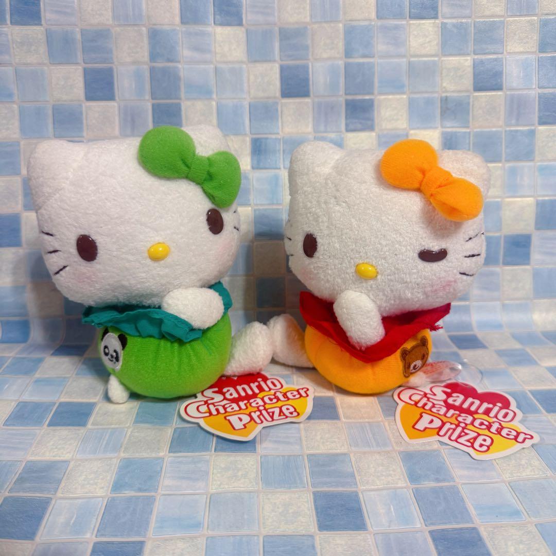 サンリオ　ハローキティ　パンダパンツ　クマパンツ　 ぬいぐるみ　2点セット ハローキティ ぬいぐるみ 2個セット パンダハローキティ｜Yahoo!フリマ