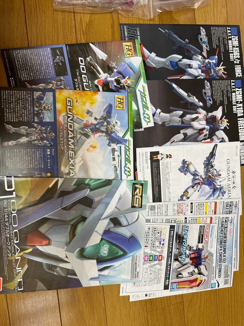 ガンプラ アナザー系 hg、rg 組み立て済みまとめ売り ジャンク品