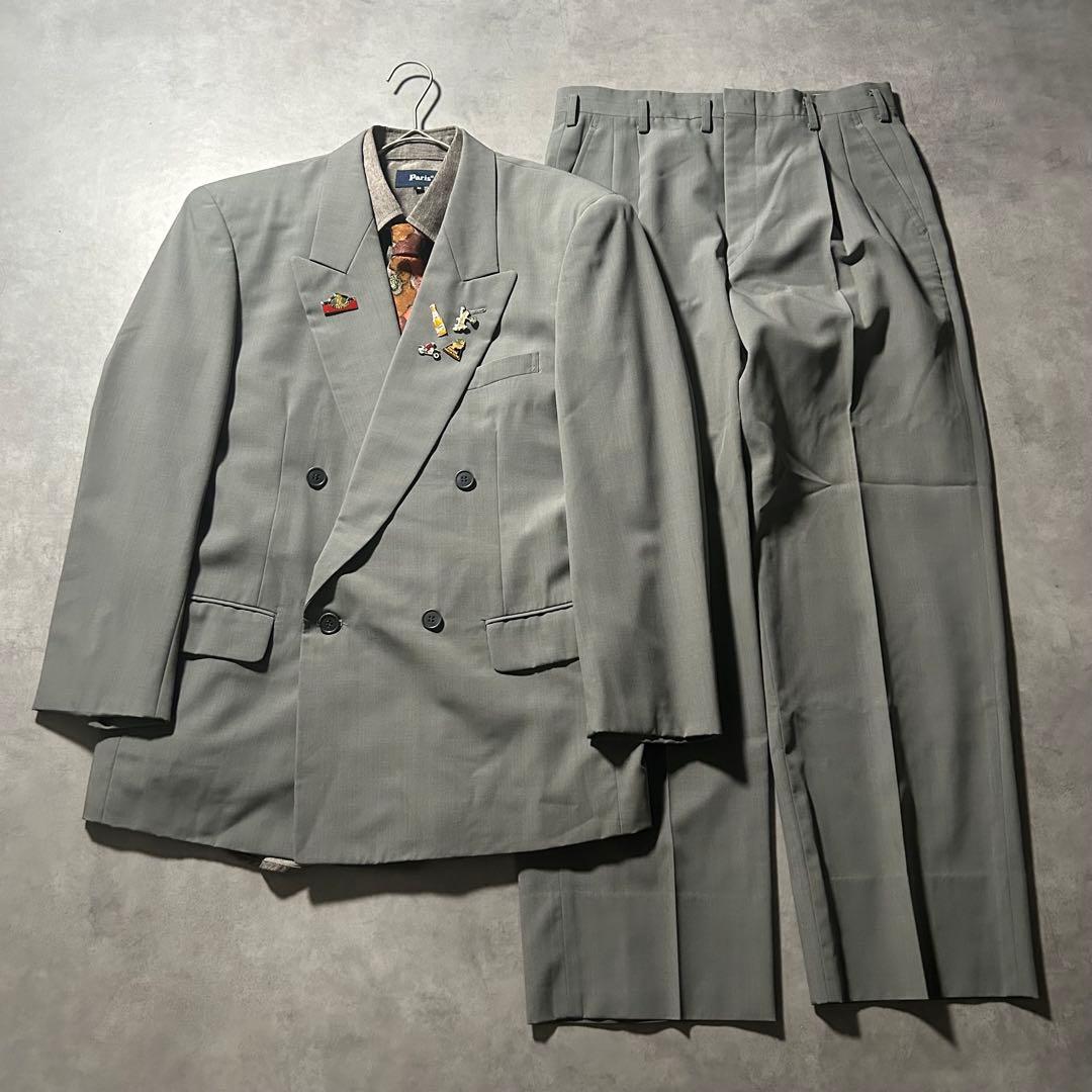 NA）ヴィンテージ ダブル セットアップ ピンバッジ パレード 入学式