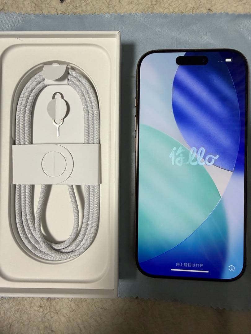 512GBのストレージを搭載したiPhone 16 Pro iPhone 16 Pro 512GB - ブラックチタニウム（SIMフリー）[整備済製品