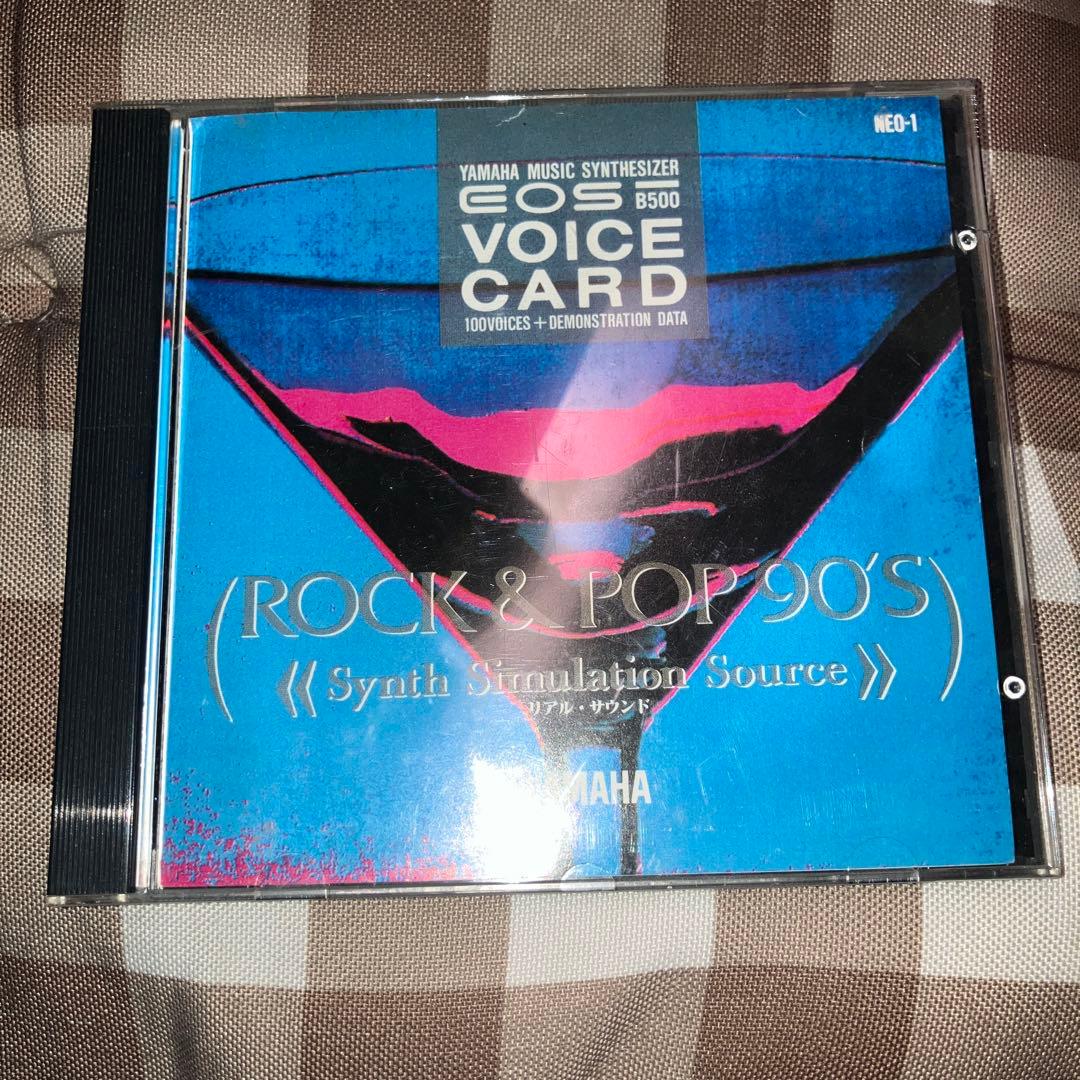 Yamaha EOS B500 VOICE CARD NEO-1 小室哲哉 僕の中でYAMAHA EOS B500のボイスカードといえばやっぱりこの2枚