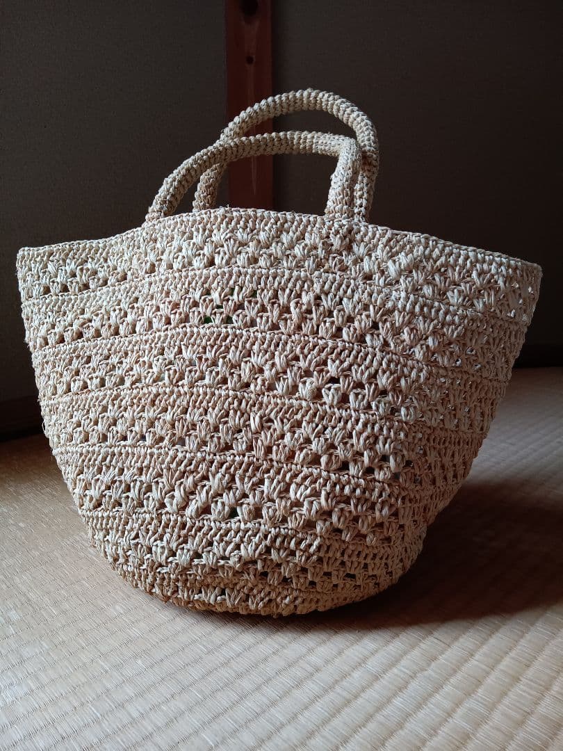 と*み様 美品 サンアルシデ ラフィア かごバッグ ヘレンカミンスキー