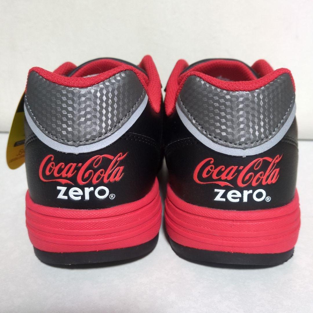 Coca-Cola Zero 安全靴 26.5cm ブラック/レッド