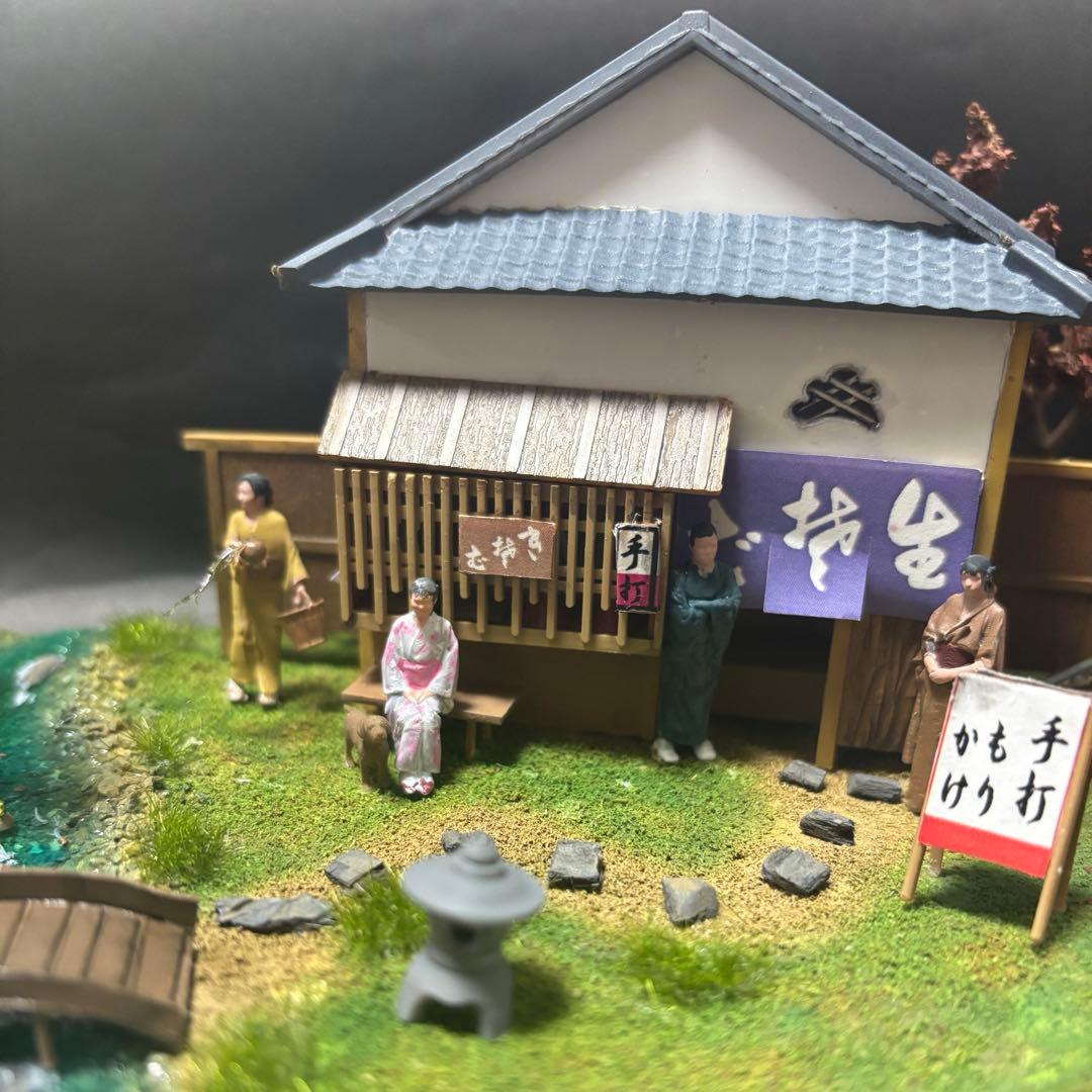 ウミさん専用マイクロエース 風物詩 そば屋 完成品 ジオラマ - メルカリ