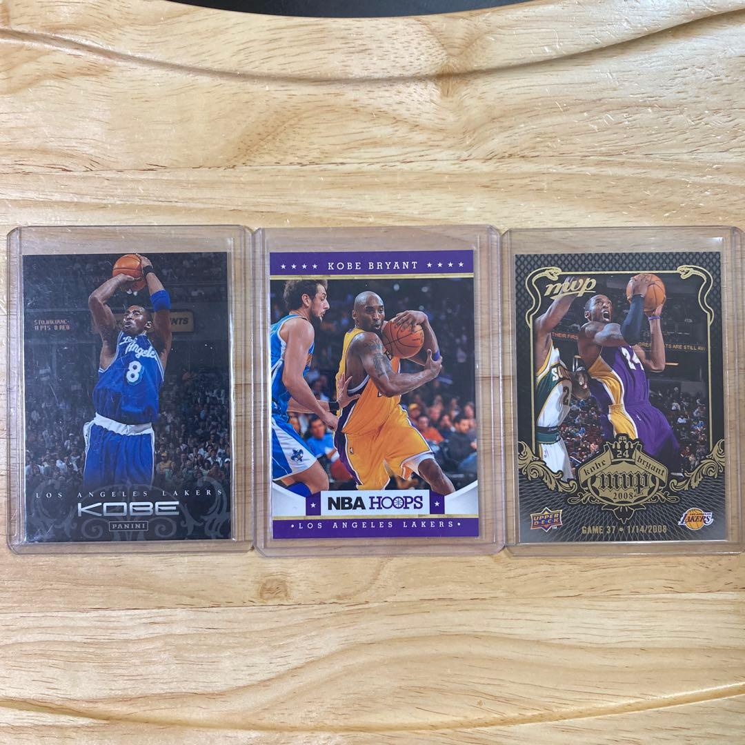 Kobe Bryant NBA トレーディングカード3枚セット - メルカリ