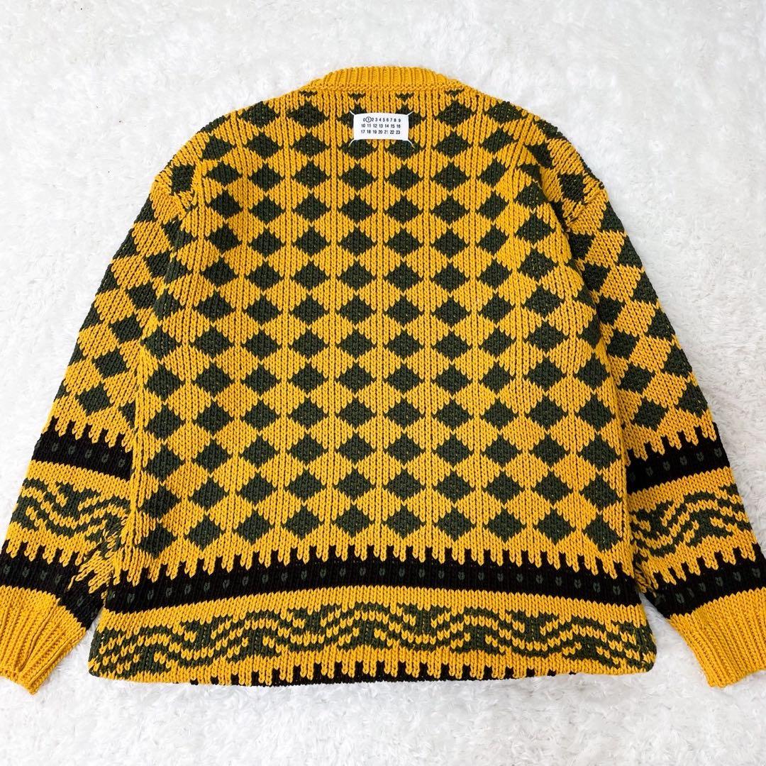 未使用級 メゾンマルジェラ オーバーサイズ リバースニットセーター