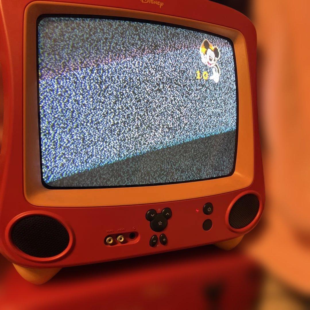 ヤ*ん様 Disney ミッキー型ブラウン管テレビ&DVD - メルカリ