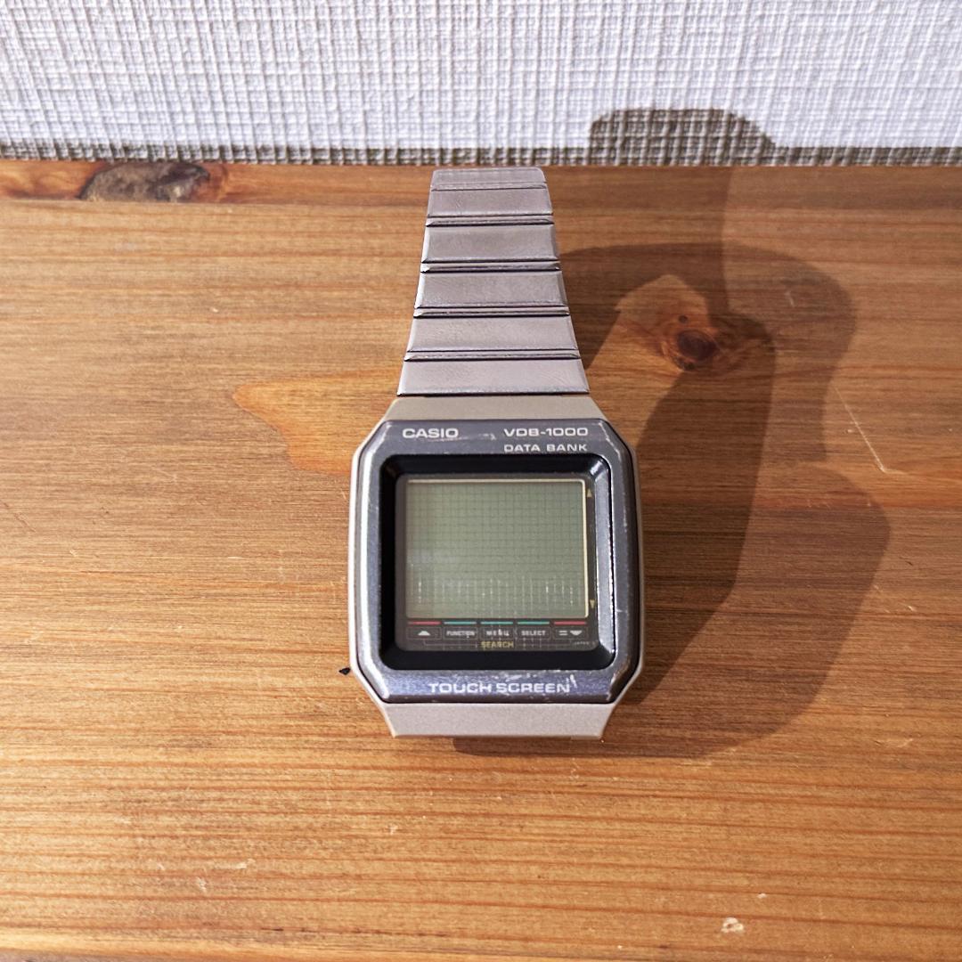 ジャンク品】カシオ データバンク 初代タッチスクリーン VDB-1000