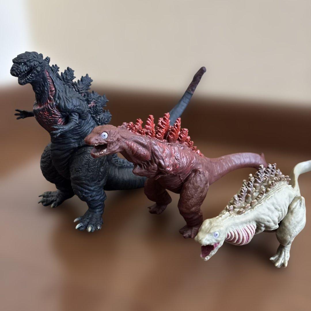 シン・ゴジラ 第二／第三／第四形態 3点 ムービーモンスターシリーズ