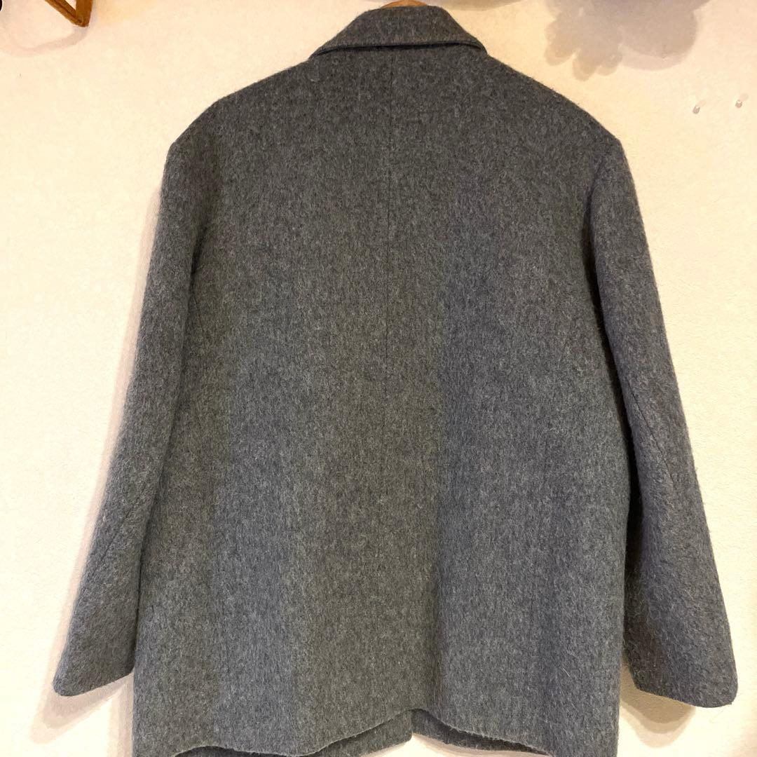 《Oggi掲載》シャギーウール混 テーラードコート